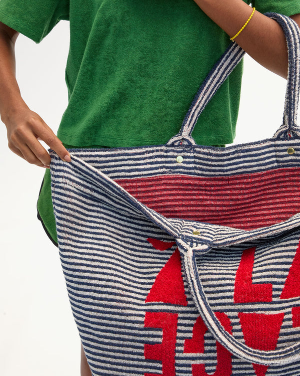 La Plage Tote interior view