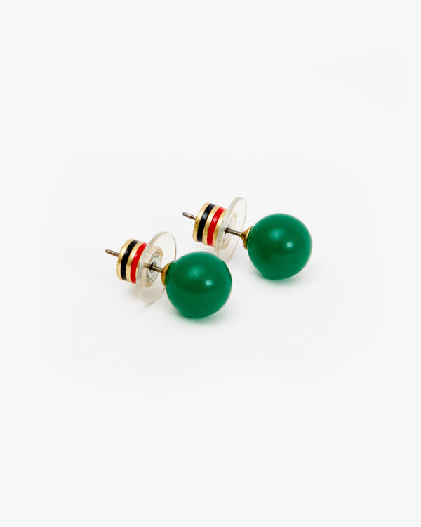 Le Bead Stud Earrings side view