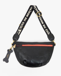 Le Bone Keychain with Gold Foil Mono on Grande Fanny