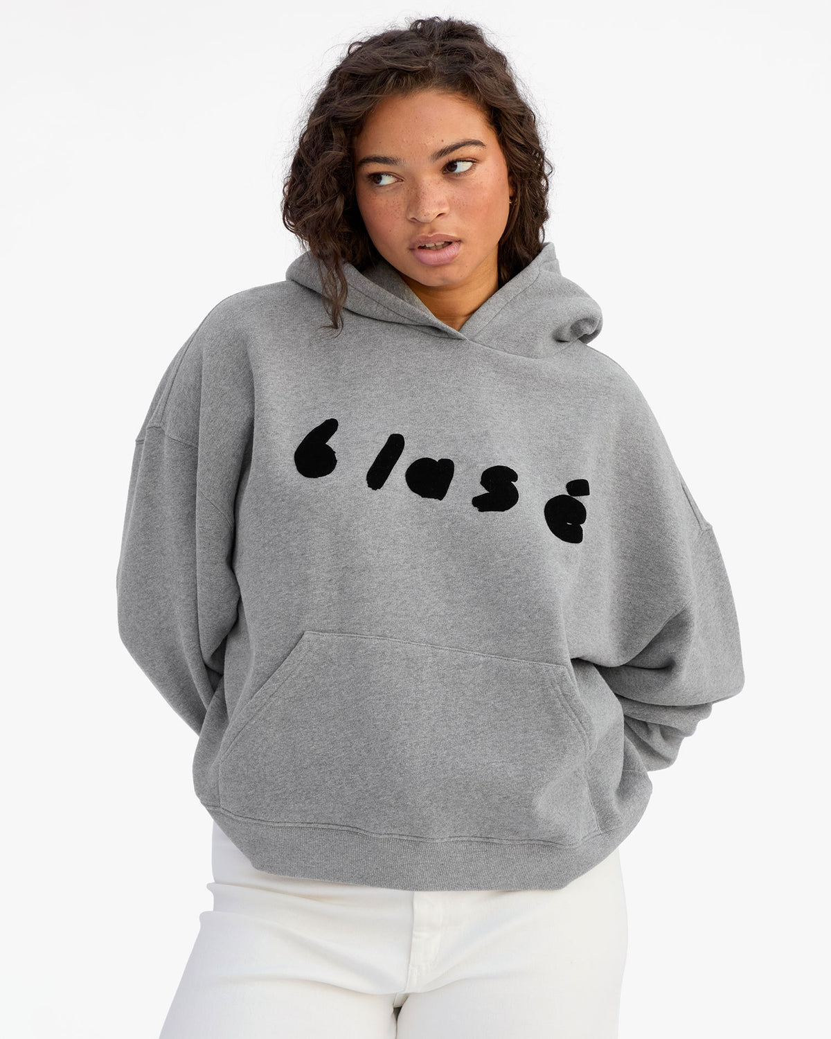 Le Boxy Hoodie on Jade