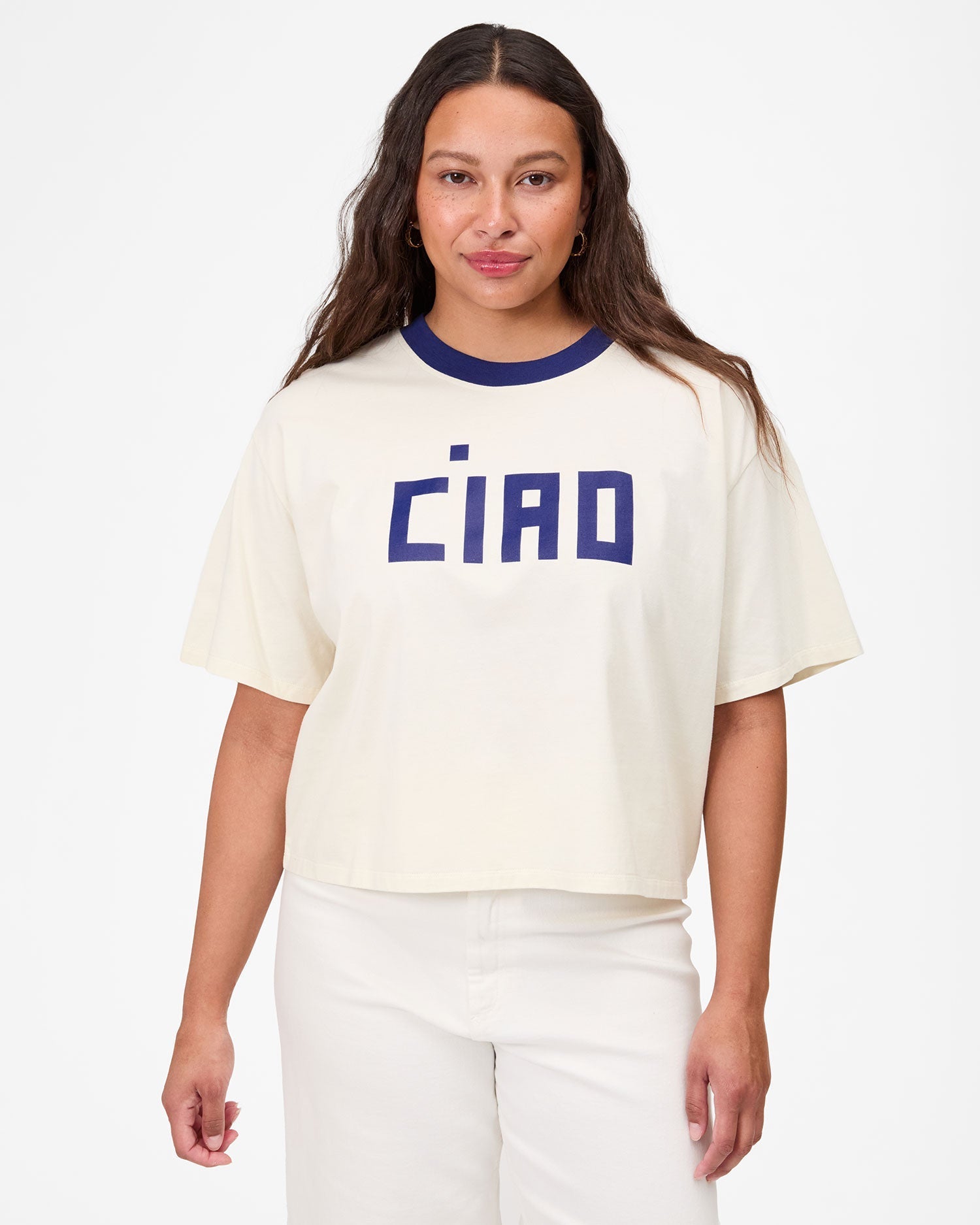 Le Carre Tee on Alana