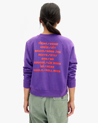 Le Court Sweatshirt back view
