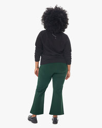 back view of Candice in the Le Flare in Forest