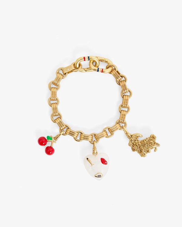 Le Goat Charm on Le Story Bracelet