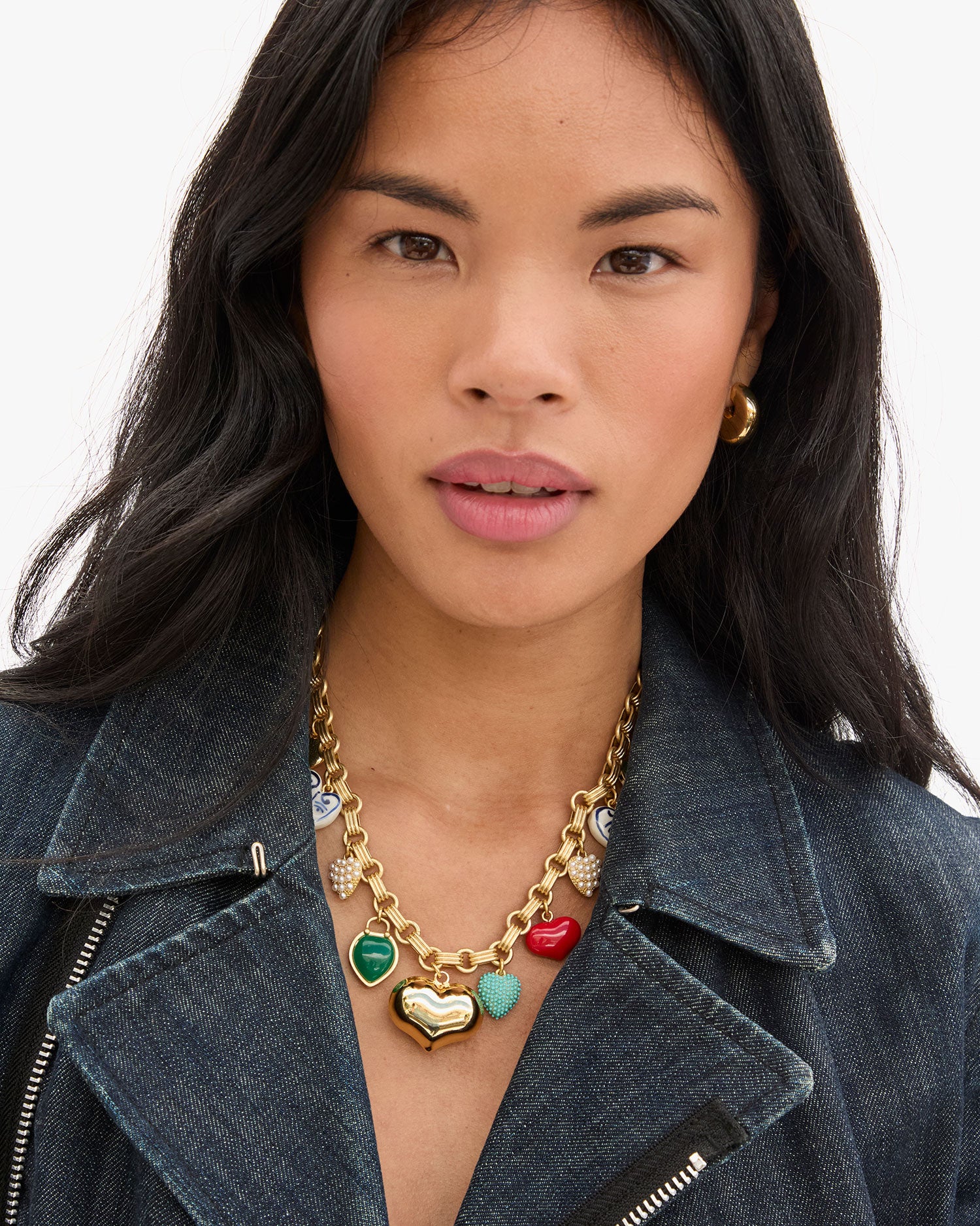 Le Heartbreaker Necklace on Sandra