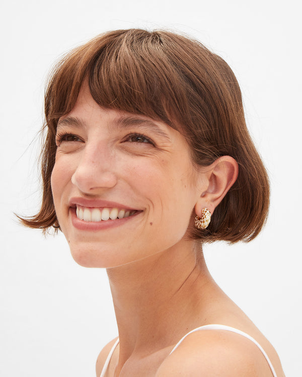 Le Hoop Earrings on Kathie