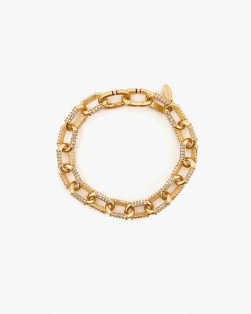 Clare V Le Story Chain Bracelet- Vintage Gold main image 1