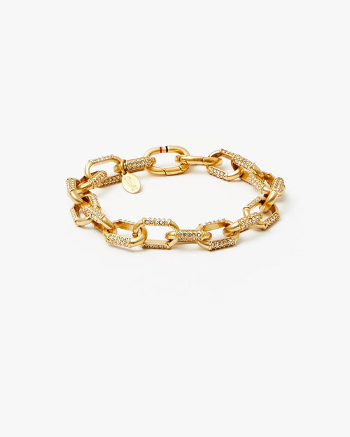 Clare V Charm Chain Bracelet- Vintage gold main image 1