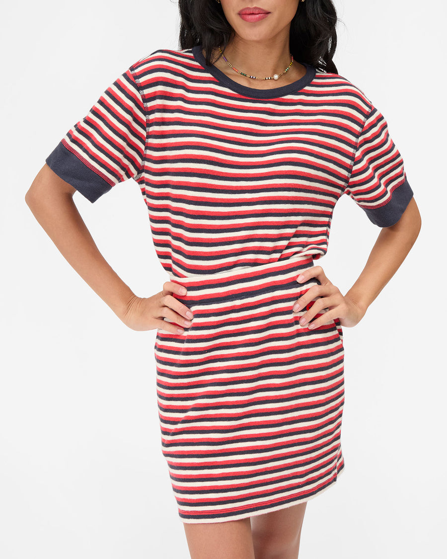 Le Mini Tube Skirt with Le Bateau Tee