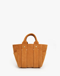 Clare V. Le Petit Box Tote - Cuoio Vachetta — Emory Clothing