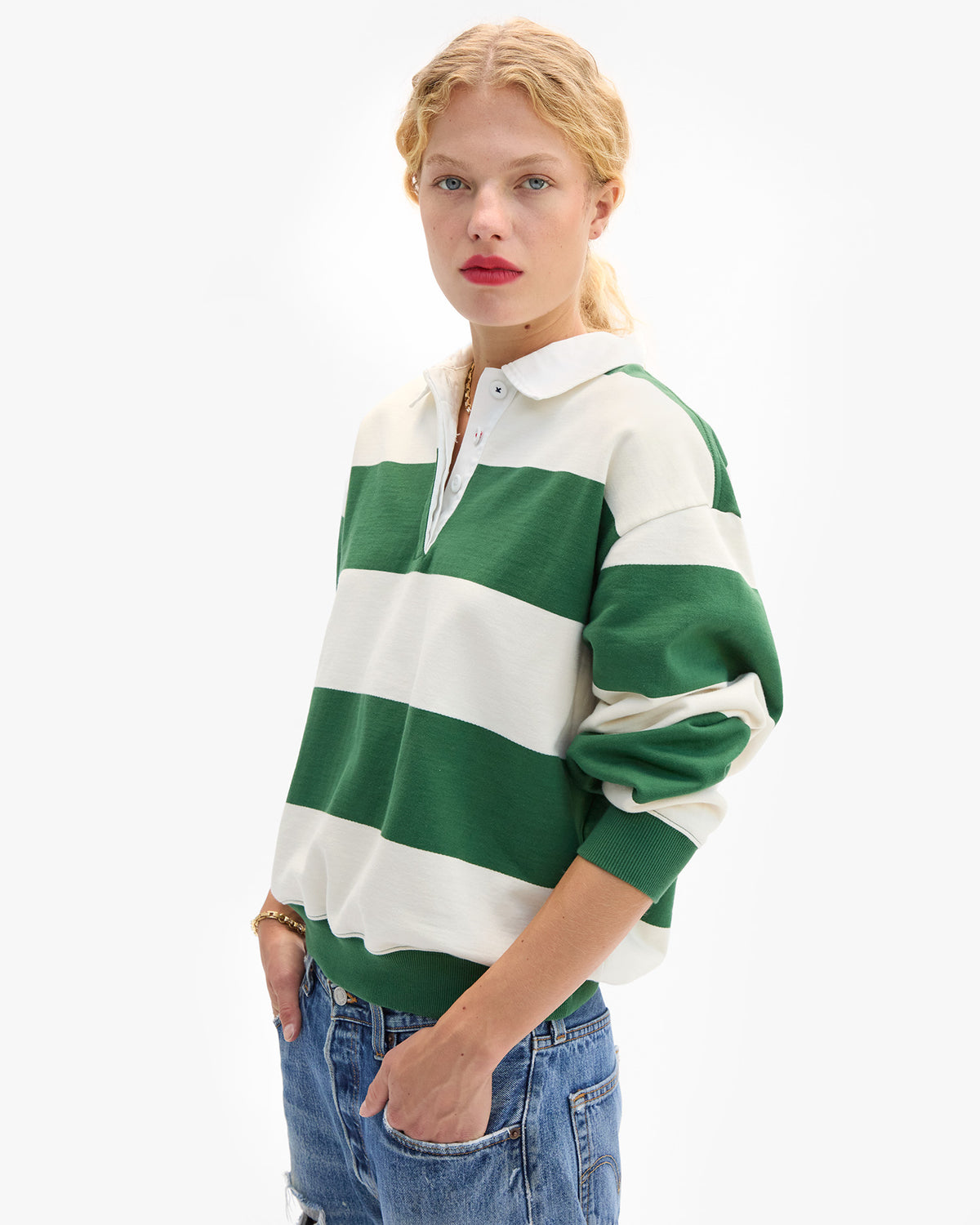 Le Rugby Sweatshirt side view
