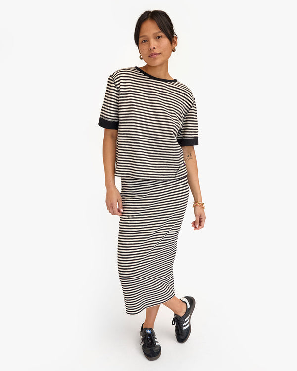 Maly wearing Le Tube Skirt