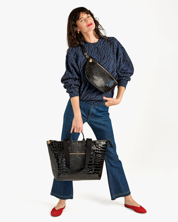 Danica holding Le Zip Sac