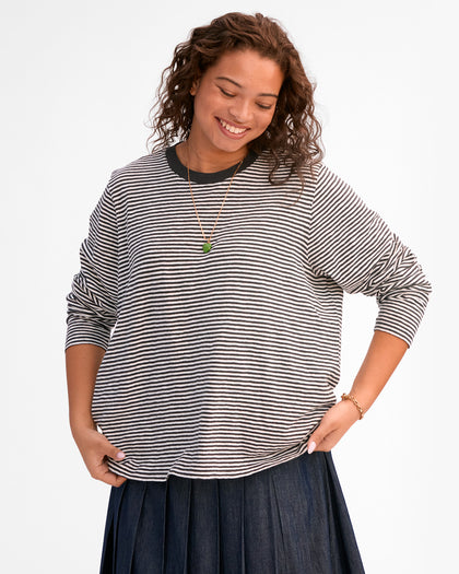 Jade wearing Long Sleeve Tee