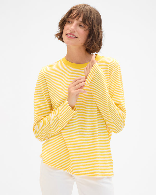 Kathie wearing Long Sleeve Tee