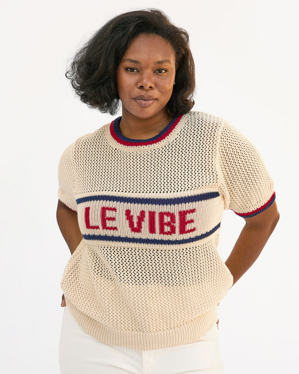 Luc Knit Tee on Candice