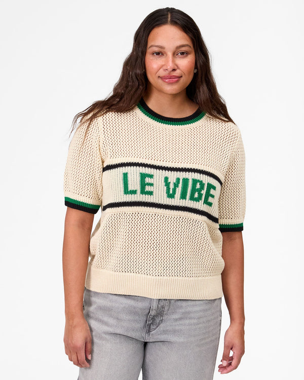 Luc Knit Tee on Alana