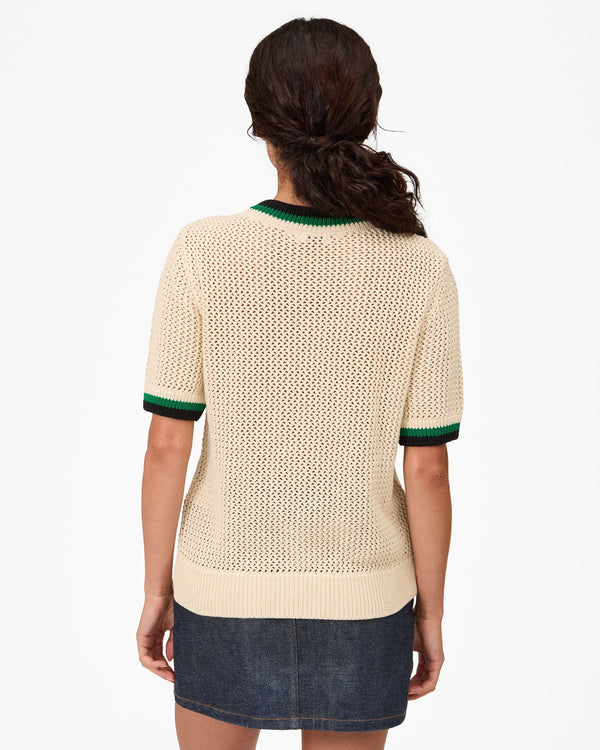 Luc Knit Tee back view