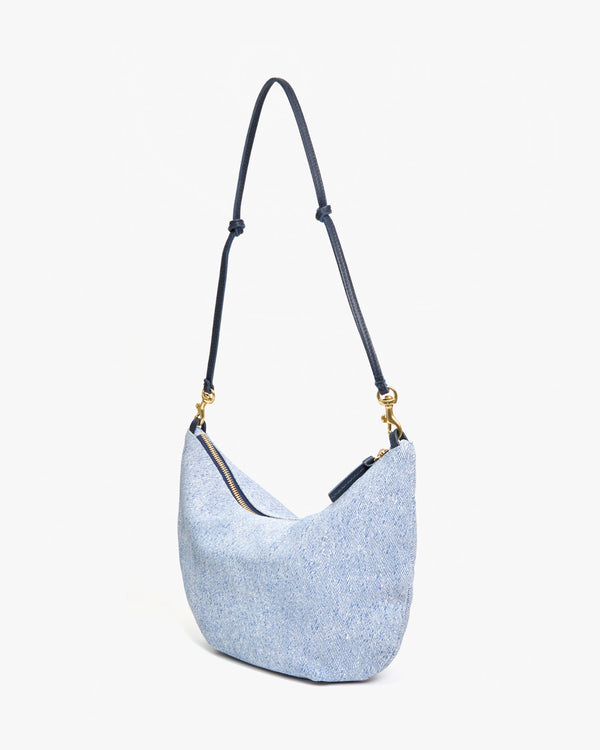Lune Denim Suede back view
