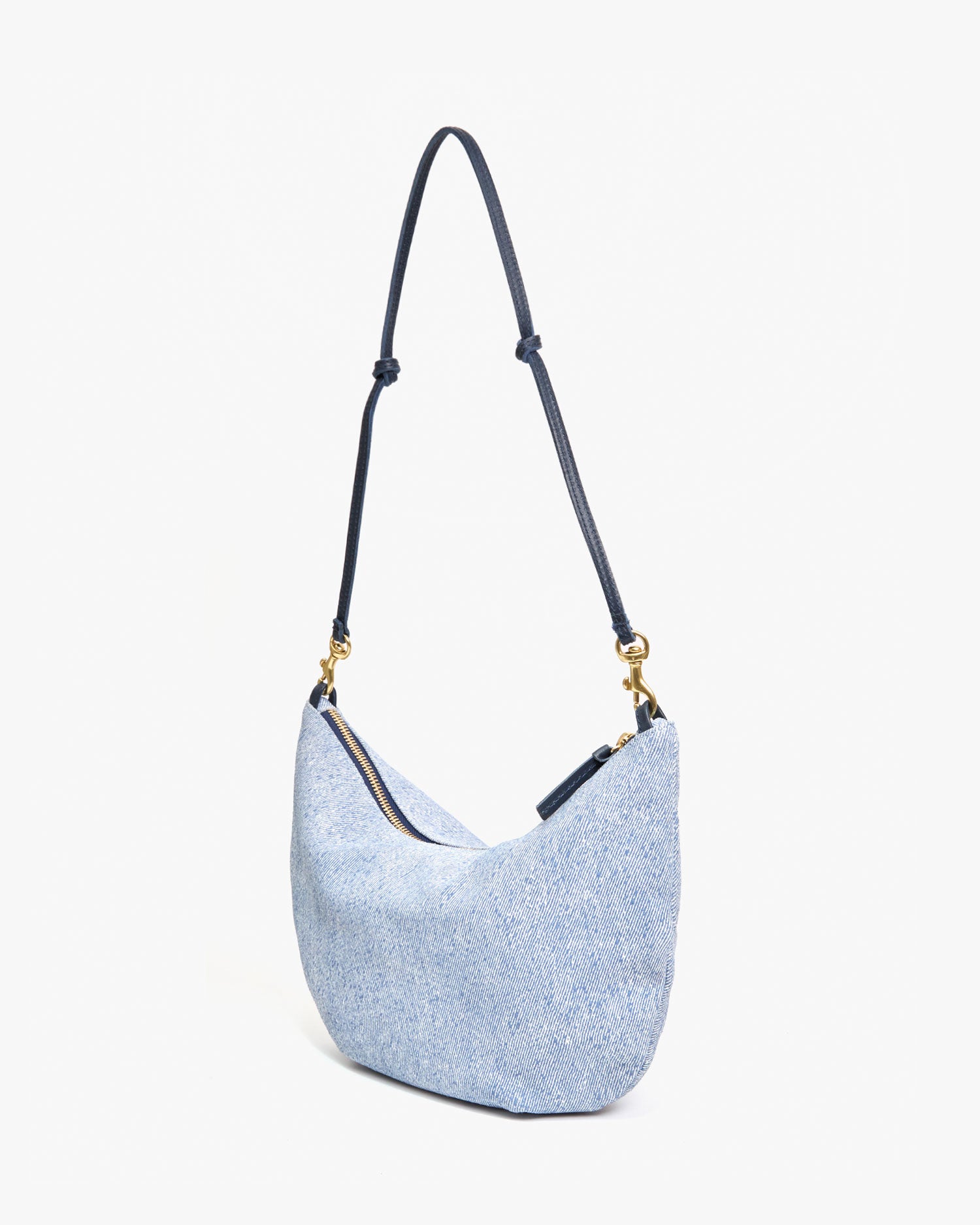 Lune Denim Suede back view