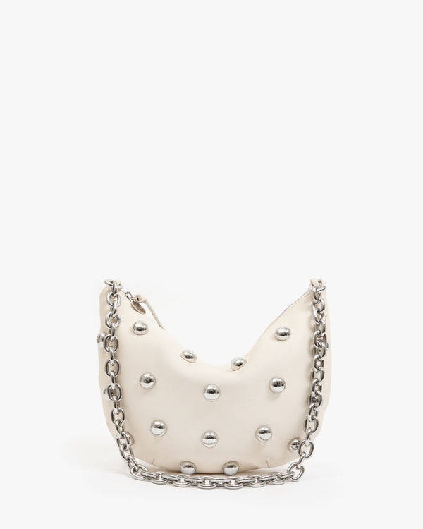 Lune with Silver Link Chain Shoulder Strap