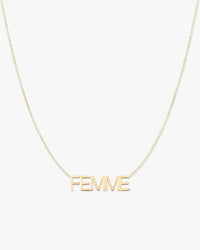 Maya Brenner Femme Necklace