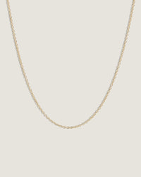 Micro Rolo Link Chain Necklace