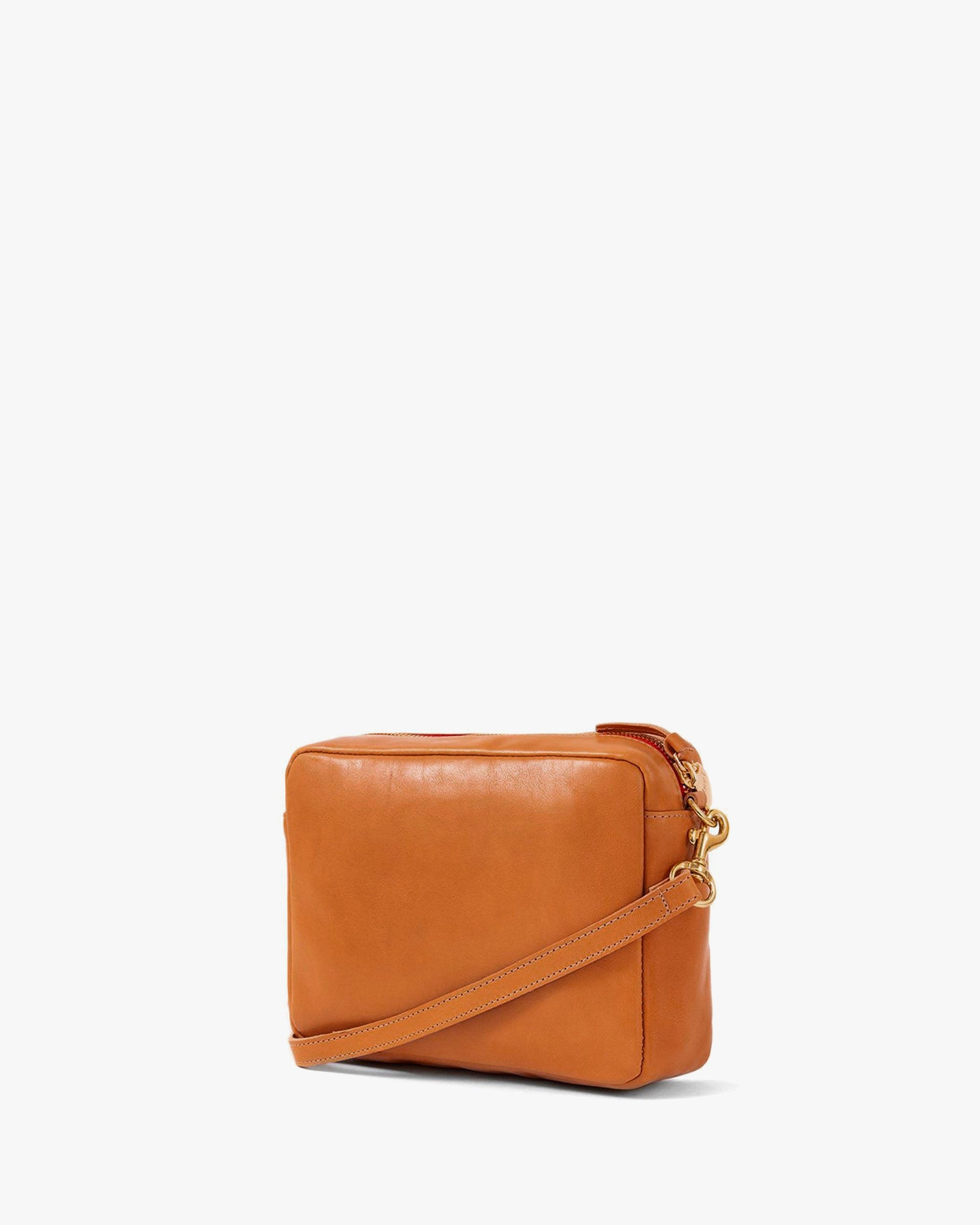 Midi Sac in Natural w/ Black and Cream Stripes - Back
