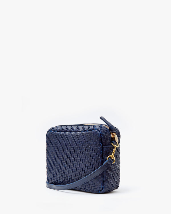 back flat of the Pacific Woven Zig Zag Midi Sac