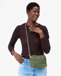 Mouna laughing with Midi Sac