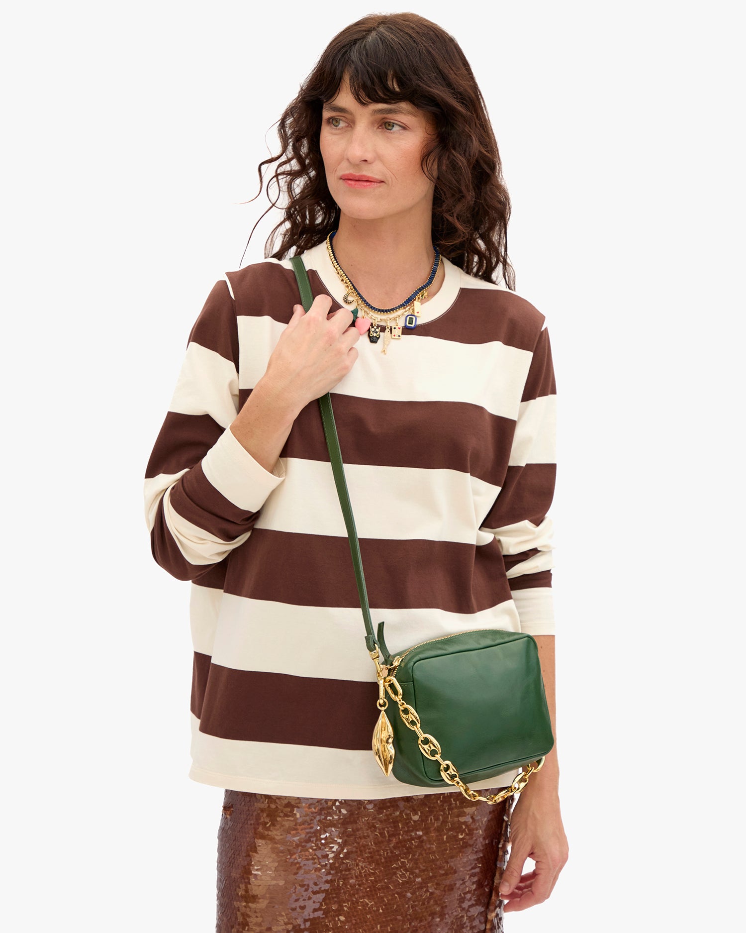 Surrealisme Lips Fob on Midi Sac