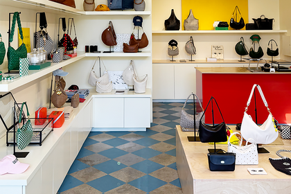 Inside view of Clare V. Montecito location.
