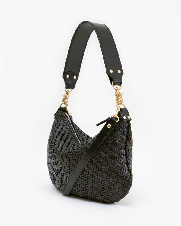 Black Zig Zag Moyen Messenger - Back