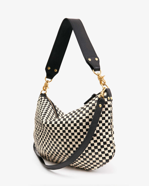 Moyen Messenger Woven Checker side