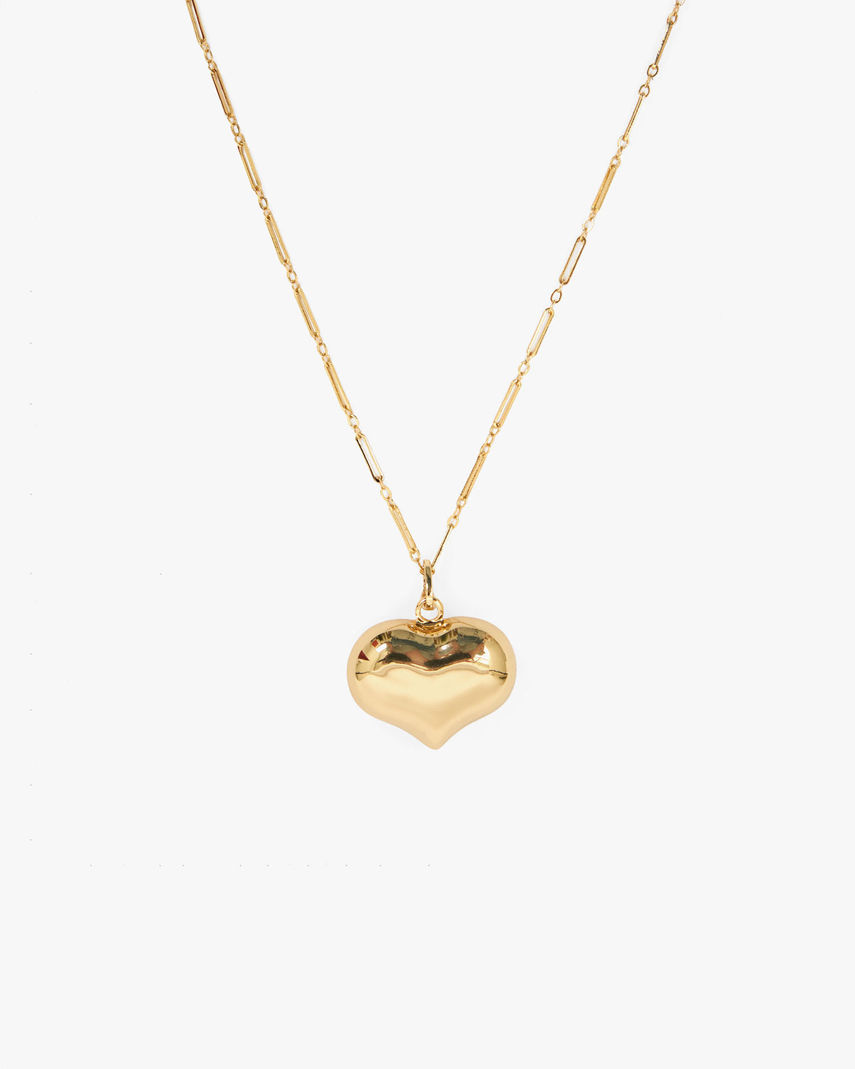 Mylar Heart Necklace