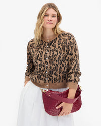 Noelle Cardigan with Moyen Messenger