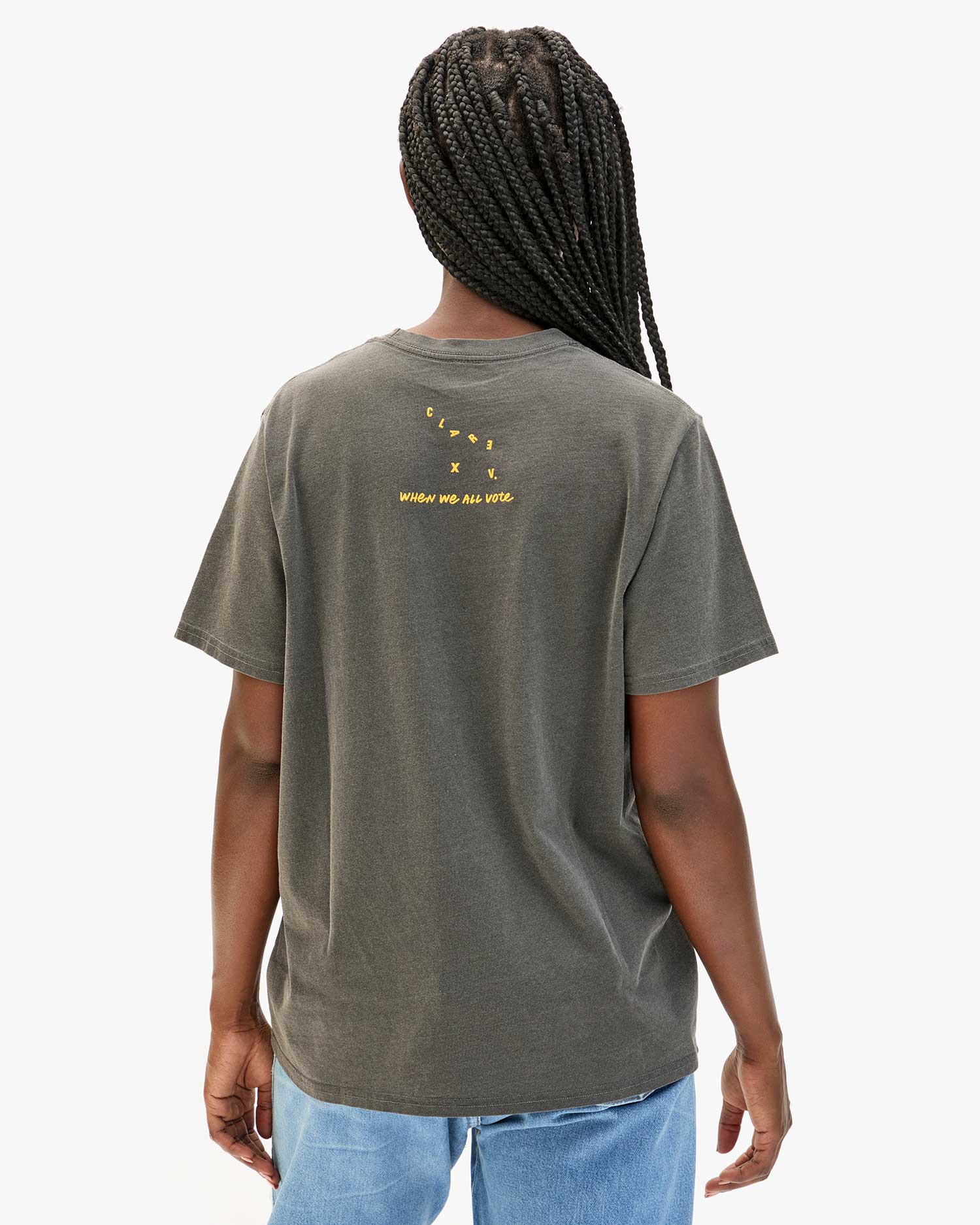 Original Tee Je Vote back