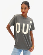 Vitoria wears the Grande Oui Original Tee