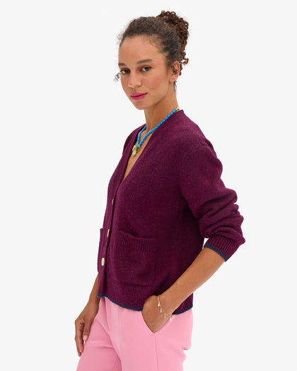 Oscar Cardigan side view