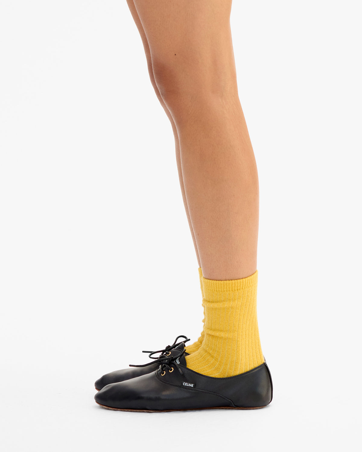 Oui Non Crew Socks with shoes