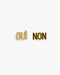 Oui Non Stud Earrings
