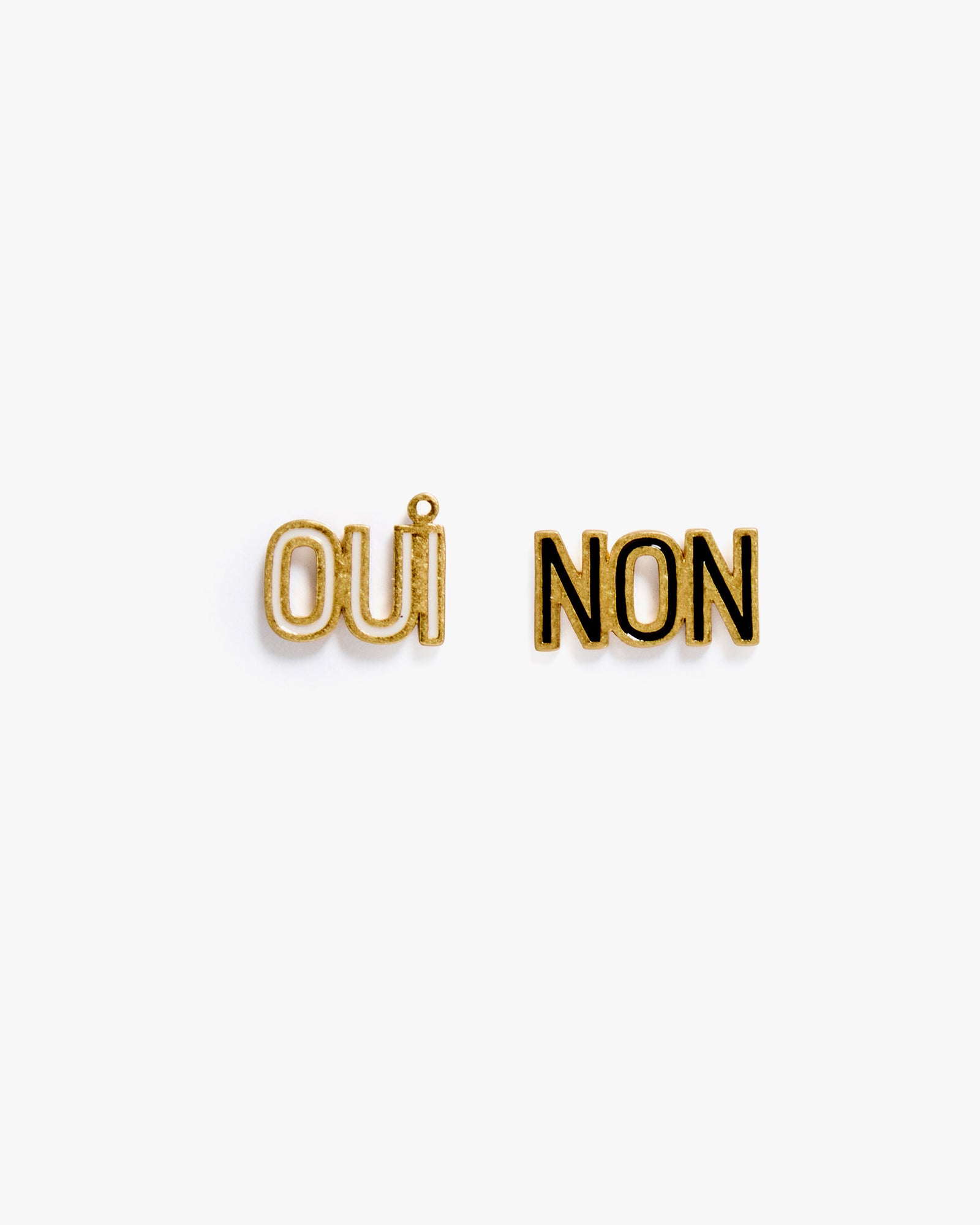 Oui Non Stud Earrings