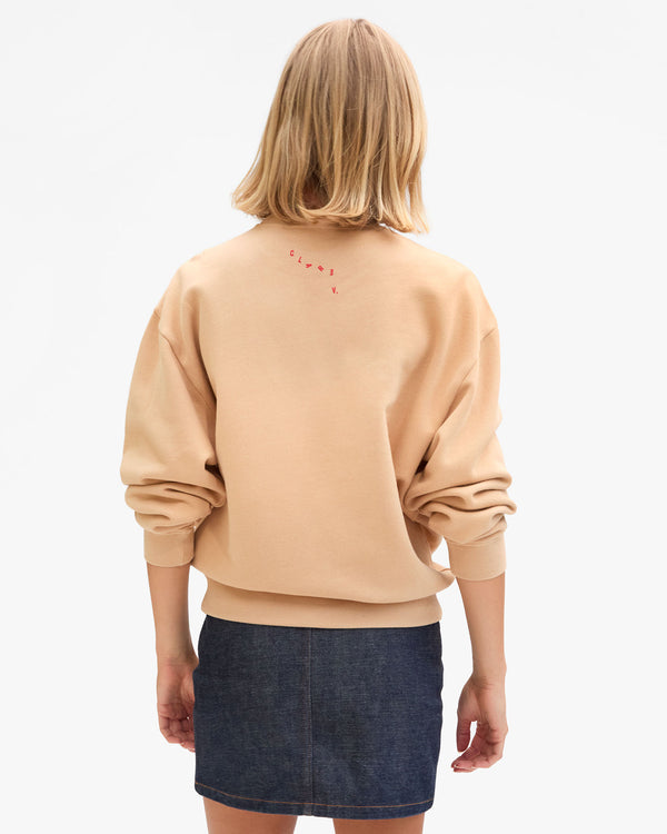 Oversized Sweatshirt back view