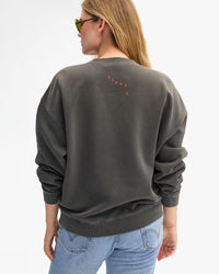 Oversized Sweatshirt back view