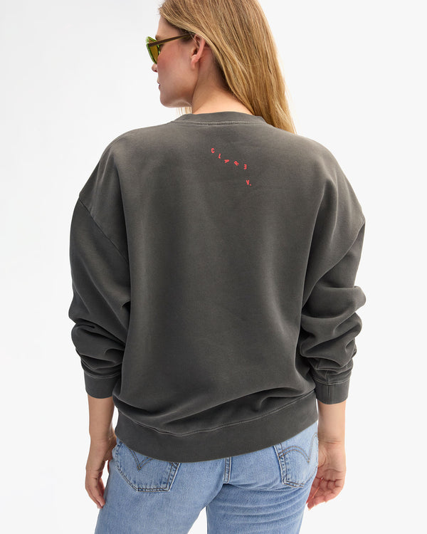 Oversized Sweatshirt back view