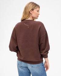 Oversized Sweatshirt back view