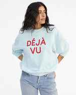 Gia wearing Oversized Sweatshirt