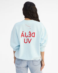 Oversized Sweatshirt back view