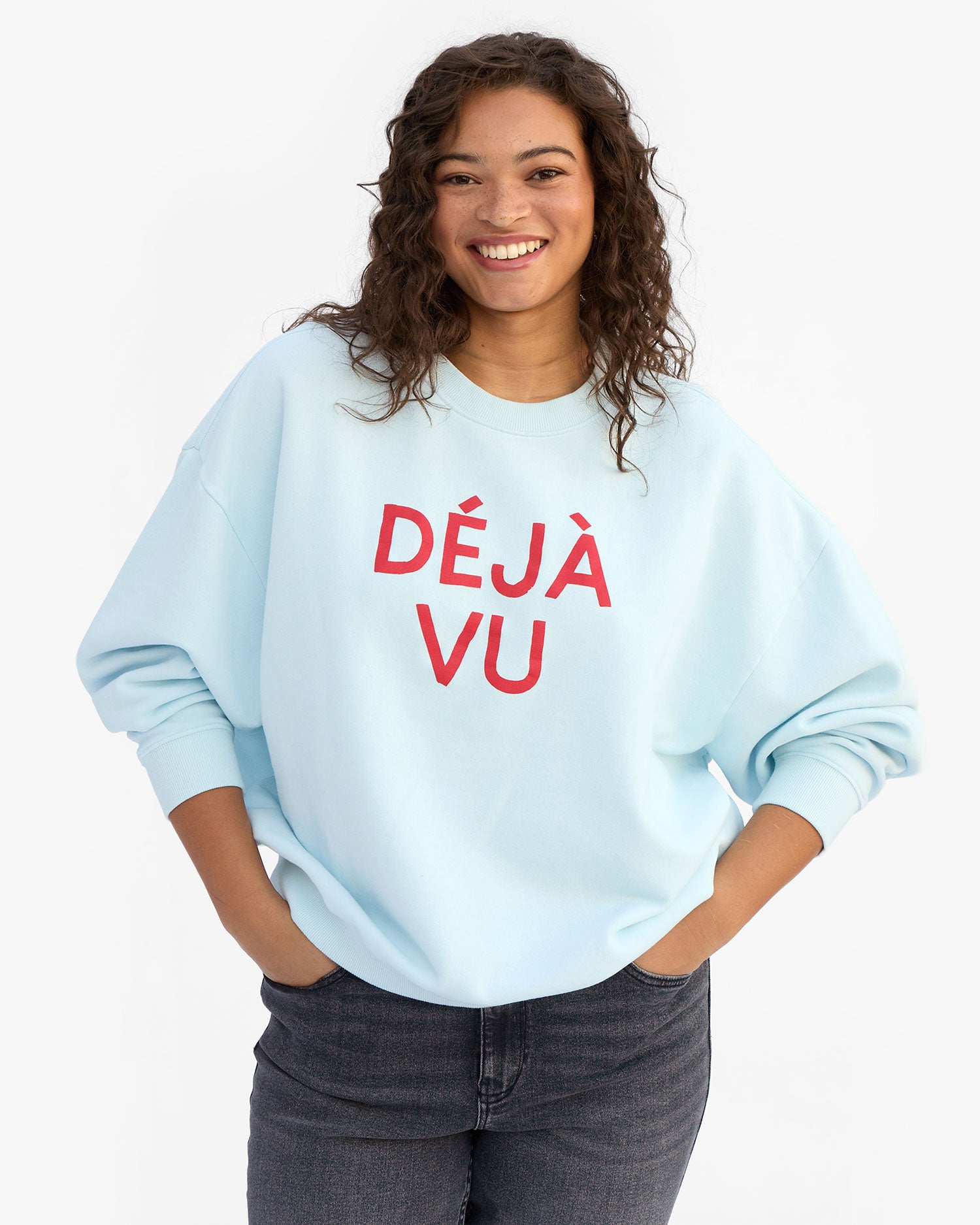 Oversized Sweatshirt on Jade