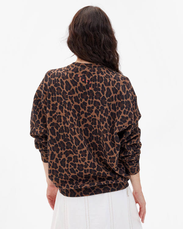 Oversized Sweatshirt back view